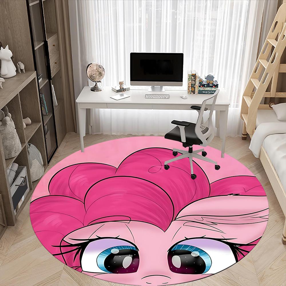 My Little Pony Office Round Area Rug, Under Office Chairs Bedroom Living Room Home Decor A1022183