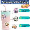 Cute Genshin Impact Stickers (50/100/200 Pieces) - Perfect for Laptops Anime/games Luggage Guitars and More A Must-have for Game Lovers!