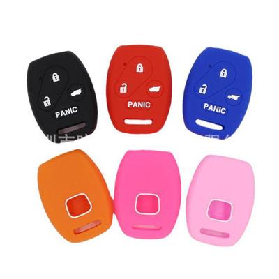 Silicone Car Key Cover for Honda 3+1 Button Car Key - Logo-free Car Key Bag
