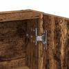 Vintage style Makeup Table with Shelf 80 x 35 x 132 cm Engineered Wood