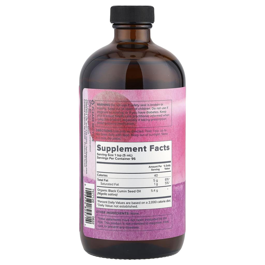 Black Seed Oil, 473Ml(16Fl Oz)
