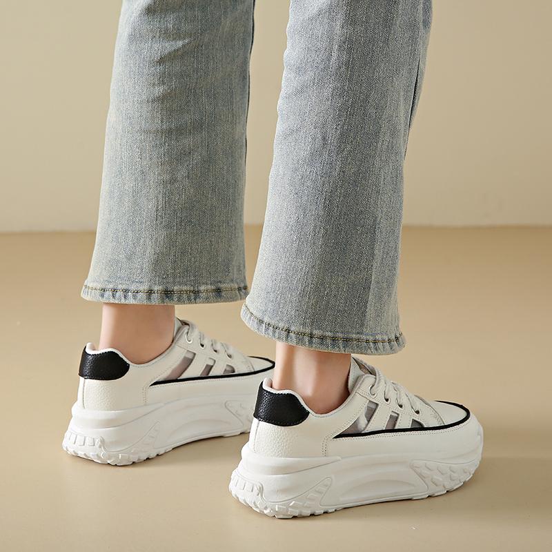 Ženy Plátěné boty na platformě Robustní tenisky pro mládež Dívky Outdoorové tenisky Dámské Dámské Obuv s tlustou podrážkou