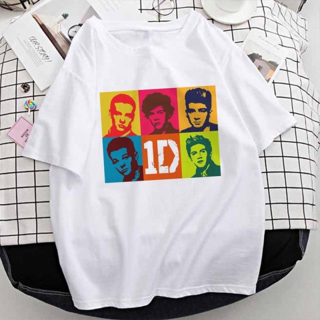 

Жіночі футболки Oversize Harry Styles Tshirt 1d One Direction Graphic Print Футболки Streetwear Tops Harajuku Summer Vintage XXL