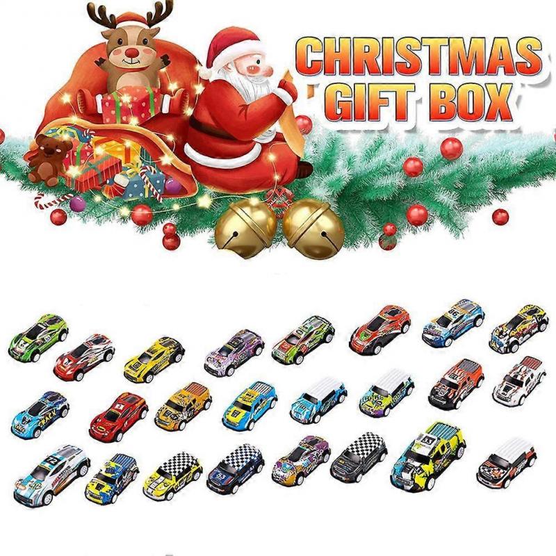 Countdown Toy Car 24 Day Countdown To Christmas Toys Cars Children's Gifts