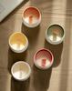 High-Grade Colored Ceramic Candle Cup - Simplistic DIY Aroma Soy Wax Container