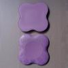 2pc Pilates Knee Pad Wrist Hand Protective Pad Non-slip Yoga Mat Solid Color Soft TPE Foam Flat Support Pad Fitness Accessories
