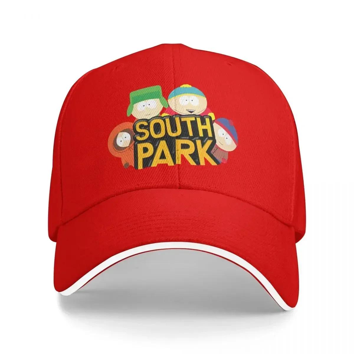 

Souths Logo Parked Golf Cap Merch Retro Snapback Hat For Men Women Casual Headewear Adjustable