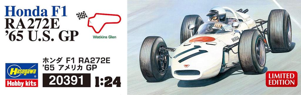 Hasegawa Honda F1 RA272E 1965 American GP Modello in plastica 20391 1/24