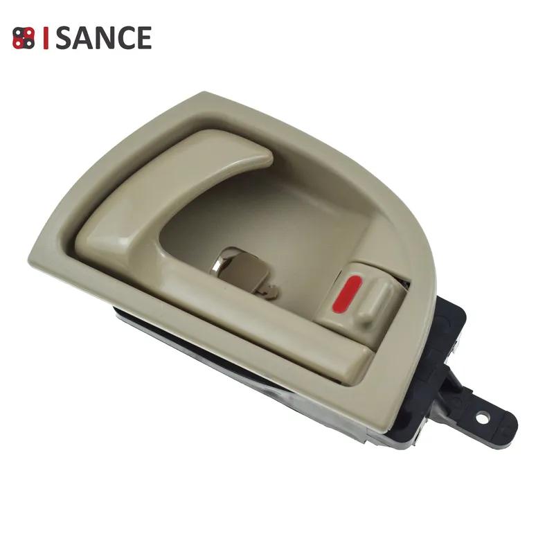 1/2/4 Pcs For 2007-2012 Hyundai Santa Fe 2.4L 3.5L Beige Interior Car Door Handle or w/ Frame Bezel Front Rear Left or Right