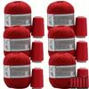 6 Pcs Cashmere Blend Yarn Worsted Weight Bundle for Coats Machine Washable Ultra Soft Knitting Crochet Yarn DIY Crafts