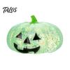 Pumpkin Shape Squeeze Toy Halloween Stress Relief Toy, Spooky Head Hand Exercise Ball Clear Glitter Sugar Ball, Party Favors
