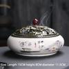 Ceramic Censer Stick Incense Holder Home Ancestral Hall Interior Zen Tea Ceremony Office Bedroom Decoration Aromath Appliances