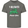TRex Hasst Liegestütze Fitnessstudio Lustige Dinosaurier Unisex Leichtes Baumwoll-T-Shirt