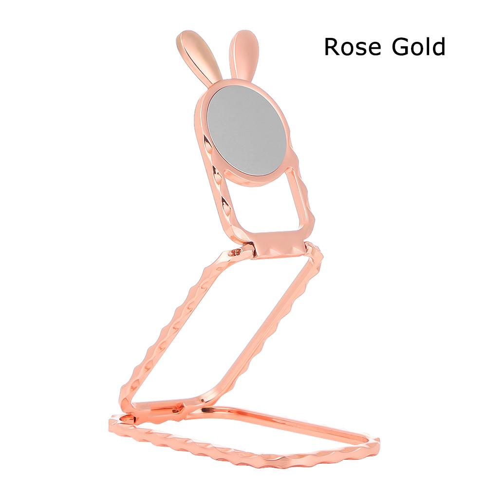 Hot 360 Rotation Mobile Phone Foldable Stand Back Ultra Thin Phone Ring Holder Multi Angle Portable Desk Metal Finger Kickstand