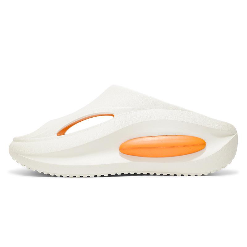 Cross-Border Trendy Color Block Thick Sole Non-Slip Breathable Sports Sandals for Couples