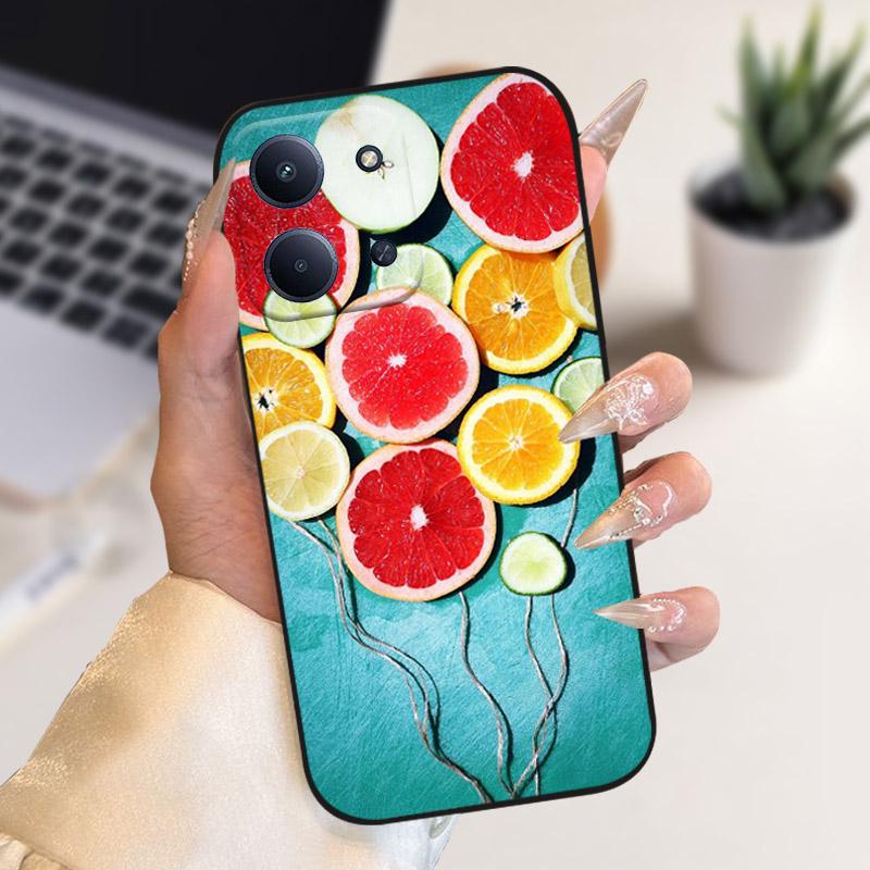 For Xiaomi Redmi 15C 173mm Phone Case Shookproof Soft TPU Silicone Back Cover Stylish Painting Fundas For Poco C85 5G Cases 15 C