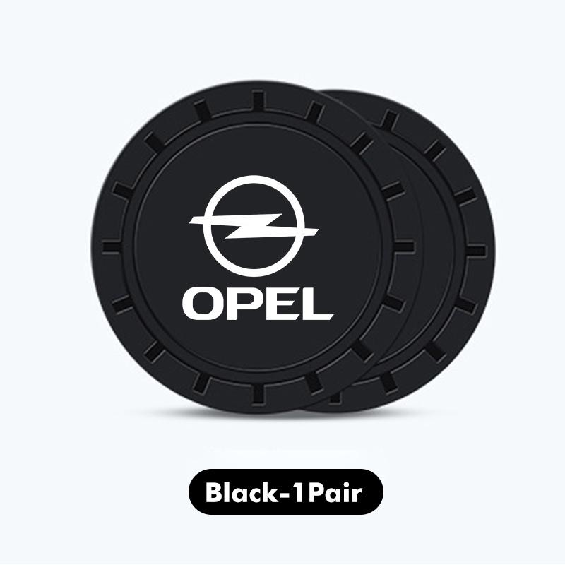 

2pcs Silicone Car Water Cup Holder Coaster Anti Slip Pad Mat Auto Accessories For Opel Insignia Astra G J F K Vectra C H Corsa C