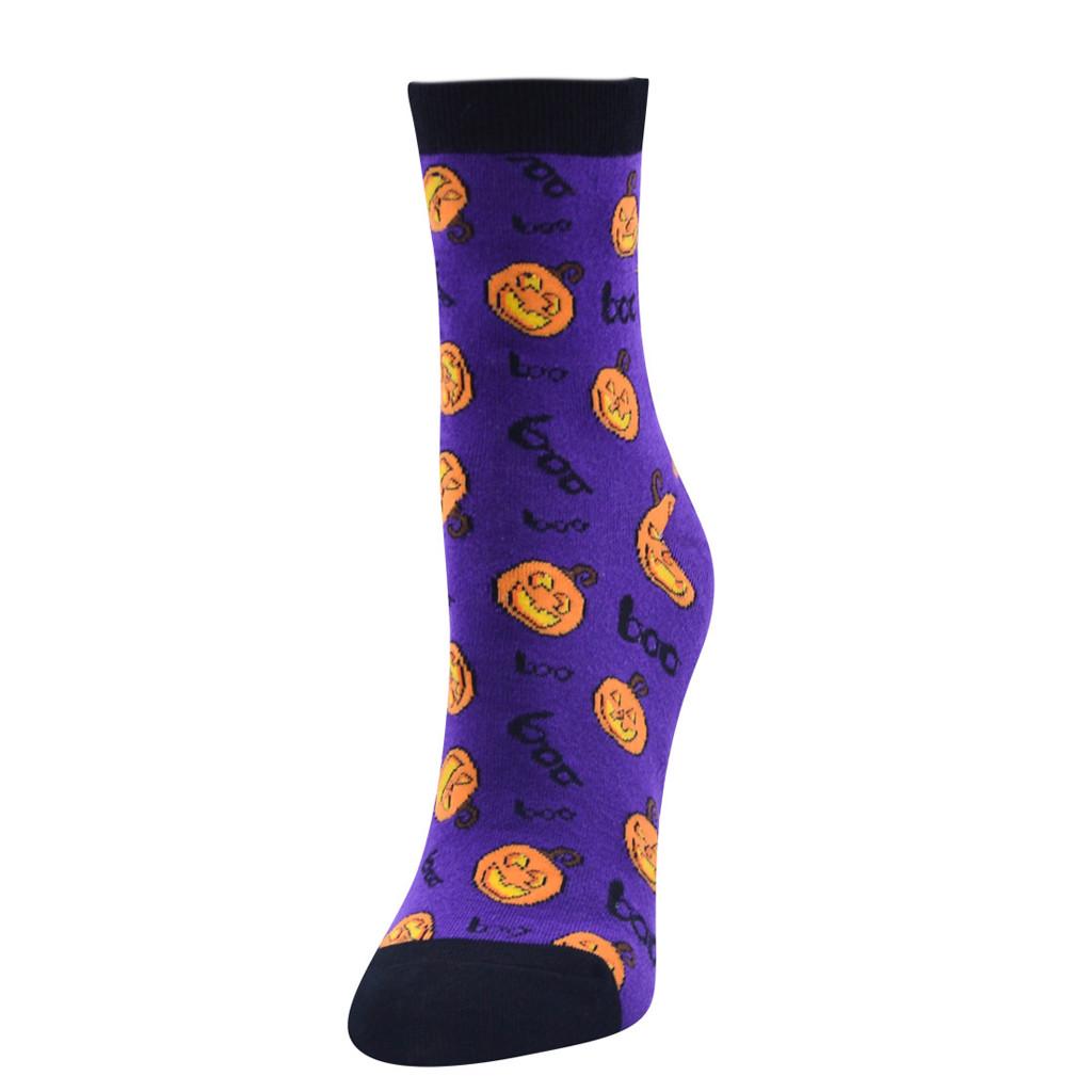 Unisex Halloween Vintage Cashmere FashionLong Sock Comfortable Socks