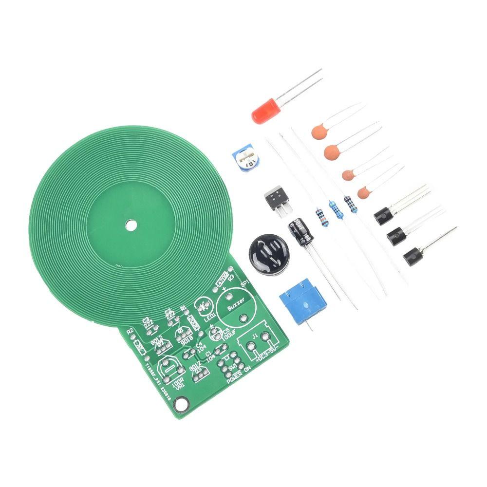 1Set Durable JS-60 Metal Detector Kit DC 3V-5V Module Part Electronic Kit Non-contact 60mm Sensor Board