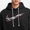 Nike Sweatshirts Men's Black Hooded Moderate Regular HQ4746-010