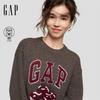 Women's Cherry Logo Jacquard Crewneck Knit Sweater