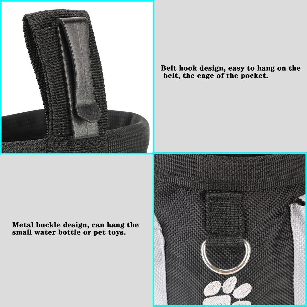 Snack Reward Food Container Dog Treat Pouch Pet Supplies Pet Trainer Waist Bag Dog Treat Bag