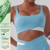 Eco-Friendly Cross-Border Sports Bra - Women's Yoga and Running Top with Stylish Back Design