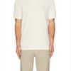 Polo Ralph Lauren Logo Embroidered Vertical Button Short Sleeve Polo Shirt Men Tops Beige 710534735-420