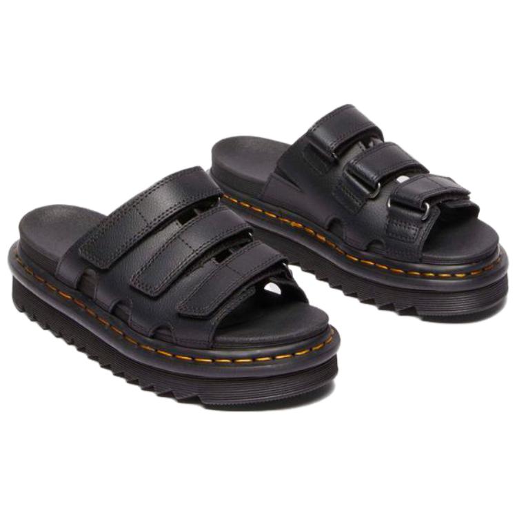 Dr. Martens Casual Versatile Anti-Wear Slide Sandals Women Footwear Black 40522001