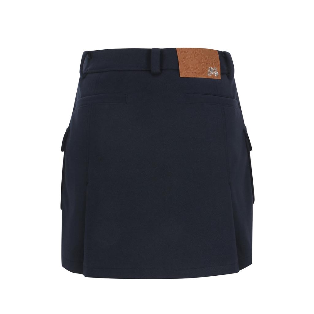 MARTINE GOLF Out Pocket A Line Culotte_Navy
