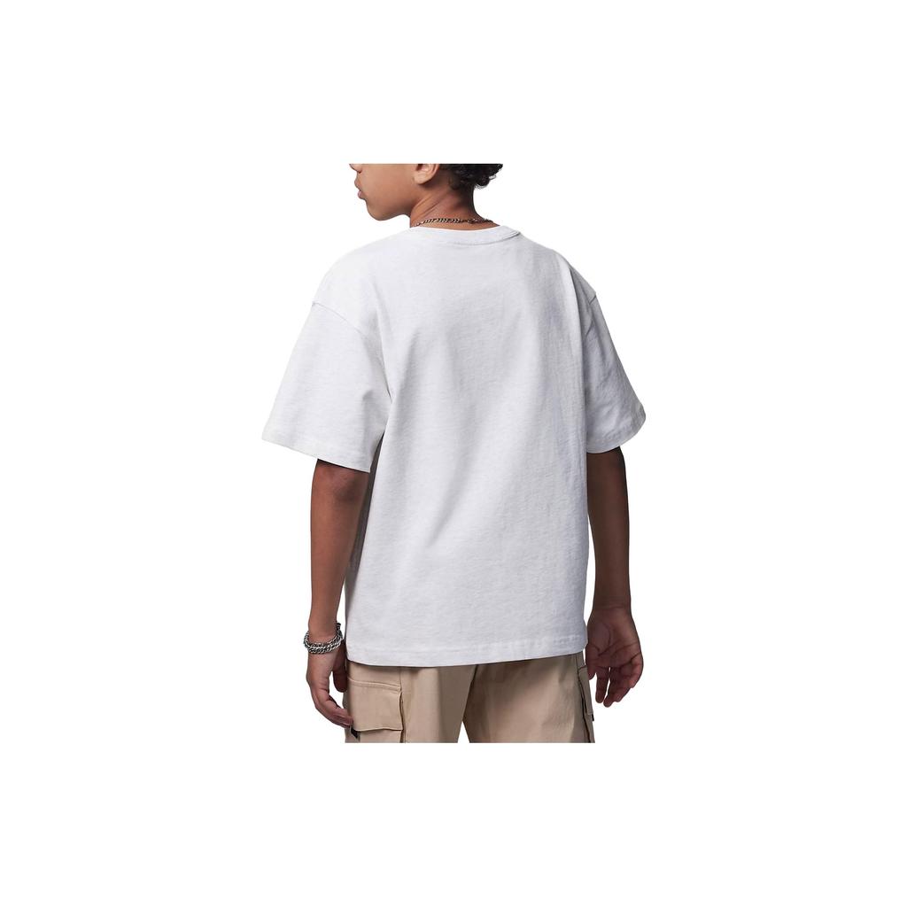 Jordan MJ Flight Essentials Crew Neck Short Sleeve T-Shirt Kids Tops Sail-White FQ0783-165
