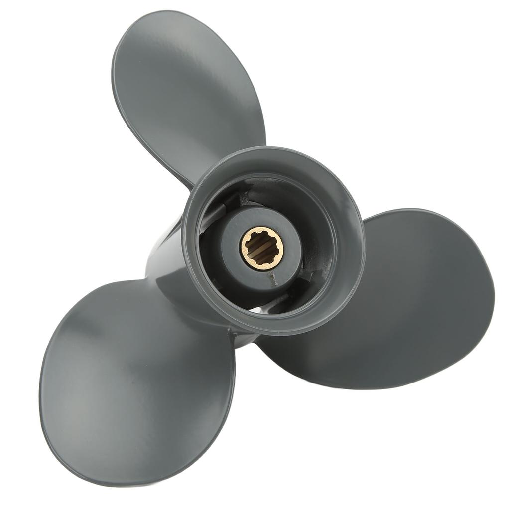 3-Blatt-Aluminiumlegierung Marinepropeller 58130‑ZV4‑010AH Ersatz für Außenbordmotor 8–20 PS