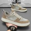 2025 Skate Shoes Men Lightweight Mesh Board Sneakers Non Slip Breathable Shoes for Men Casual Sports Walking Comfortable  Shoes