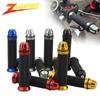 CNC Aluminum Off-road Motorcycle Handlebar Grips with Rubber Covers