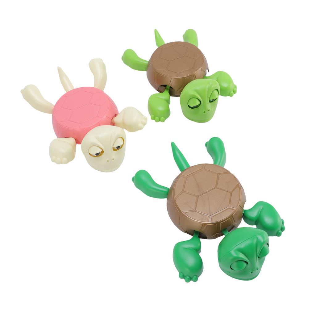 3 Pcs Funny Turtle Cup Holder Moving Limbs Open Eyes Desktop Decor Turtle Coaster Cup Pad for Home