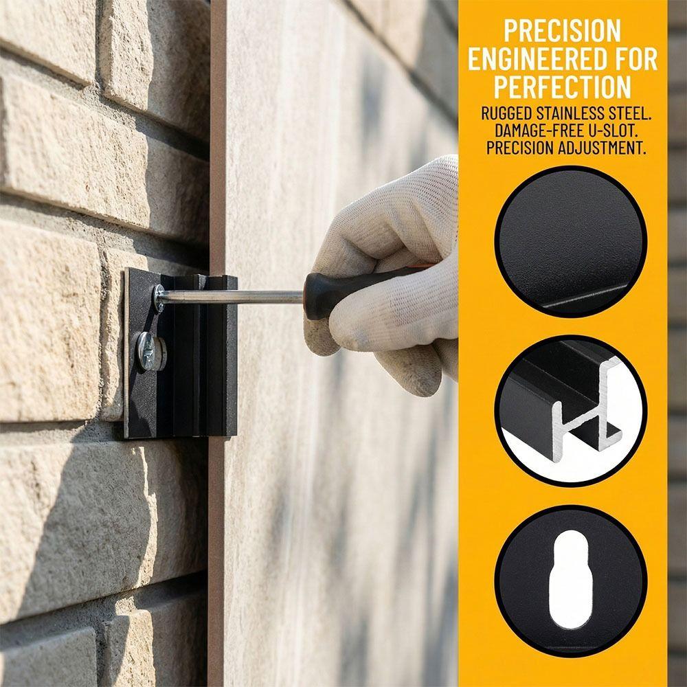 Anti Detachment Hook External Wall Fixing Clip Thin Brick Fixing Clip  External Wall Installation