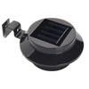 Power New Solar Powered Outdoor Garden Light Gutter Fence 3 Led Wall Lamp Bulb