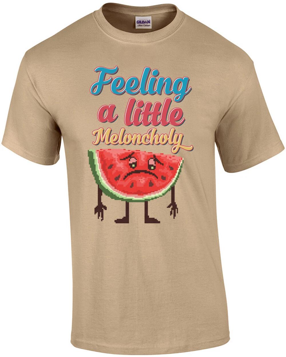 

Feeling A Little Meloncholy Retro T-Shirt 4XL
