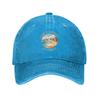 Great Ocean Road Australia Distressed Circle Campus Outfits Baseball cap Breathable And Not Stuffy Children Casual Denim Hat
