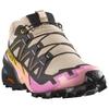 Salomon Speedcross 6 Versatile Comfortable Running Shoes Women Sneakers Black Brown Pink 479808