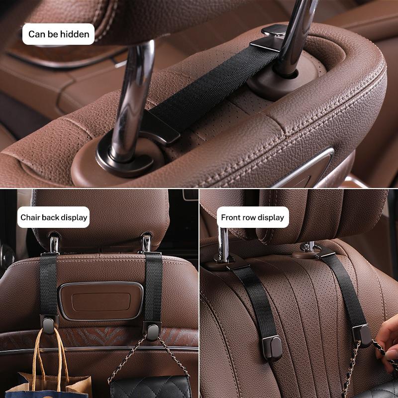 Durable Nylon Car Hooks For Car Rear Seat Back Hanger For BMW 50th Anniversary Series X1 X3 X4 X5 X6 X7 F10 F20 F30 G20 G30 F15