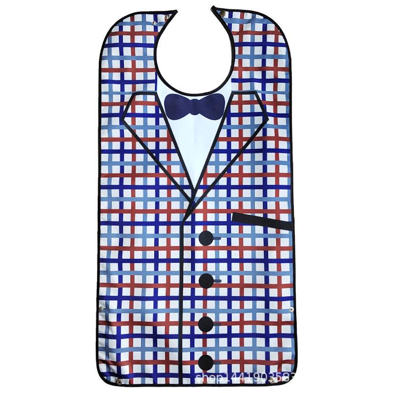 Waterproof Adult Bib for Seniors - Ideal for Mess-Free Meals
