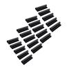 20PCS Winter Pool Cover Clips PVC Above Ground Pools Cover Wind Guard Clamps for Swimming Pool Black B Set (20pcs 12cm)