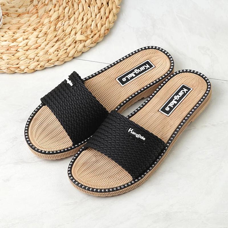 Fashion Slides Sandals Soft Shoes for Women Bedroom Bathroom Sabot Woman Slippers Casual on Promotion Wholesale Sale Eva Summer 2025 Vip