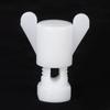 Plastic Screw Nut Set For Ventilation Window Fixing Equipment Farm AccessoriesWhite 100Pcs