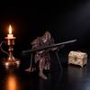 Funny 3D Printing Knight Ornaments Creative Desktop Accessory Kneeling Knight Pen Holder  Office