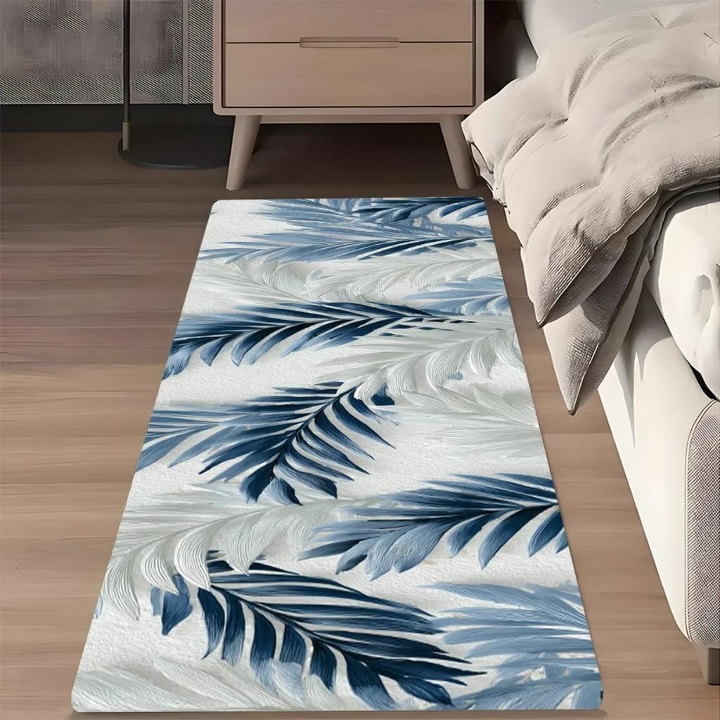 1PC Mushroom Pattern Kitchen Rugs Non-Slip Home Door Mats Pop design Bathroom Rug Bath Mat Carpet for Home Sink Laundry Decor