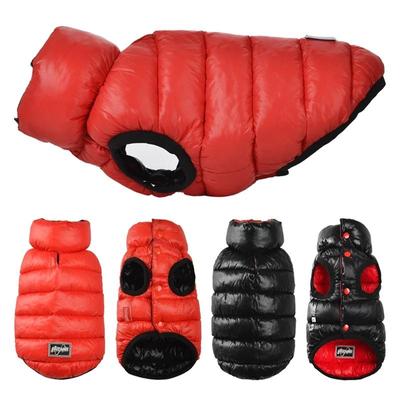 Зимняя одежда для собак Теплая собака Вниз Куртка Waistcoat Водонепроницаемый Pet Одежда Собака Пальто Vest Чихуахуа французский бульдог Одежда