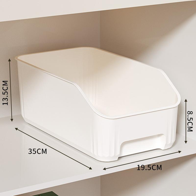Home Storage Box, Plastic Sundries Storage Box, Kitchen Storage Basket, Seasoning Bottle, Multi-Purpose