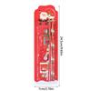 4er-Pack Weihnachtsgeschenke Cartoon Schreibwaren Kinder Schreibstift Lineal Radiergummi Set Junge Mädchen Geburtstagsfeier Mitgebsel Weihnachtsstrumpf Füllungen